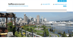 Desktop Screenshot of loftsvancouver.com